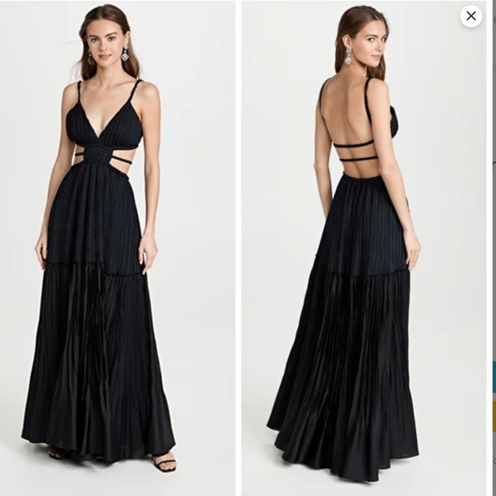 Jonathan Simkhai Black Maxi Dress